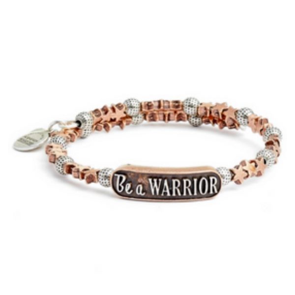 Alex and Ani "Be A Warrior" Wrap Bracelet